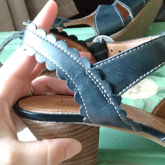 Josef Seibel leather sandals size 40 - Picture 9 of 9